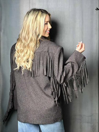 Veste à franges IMPERIAL