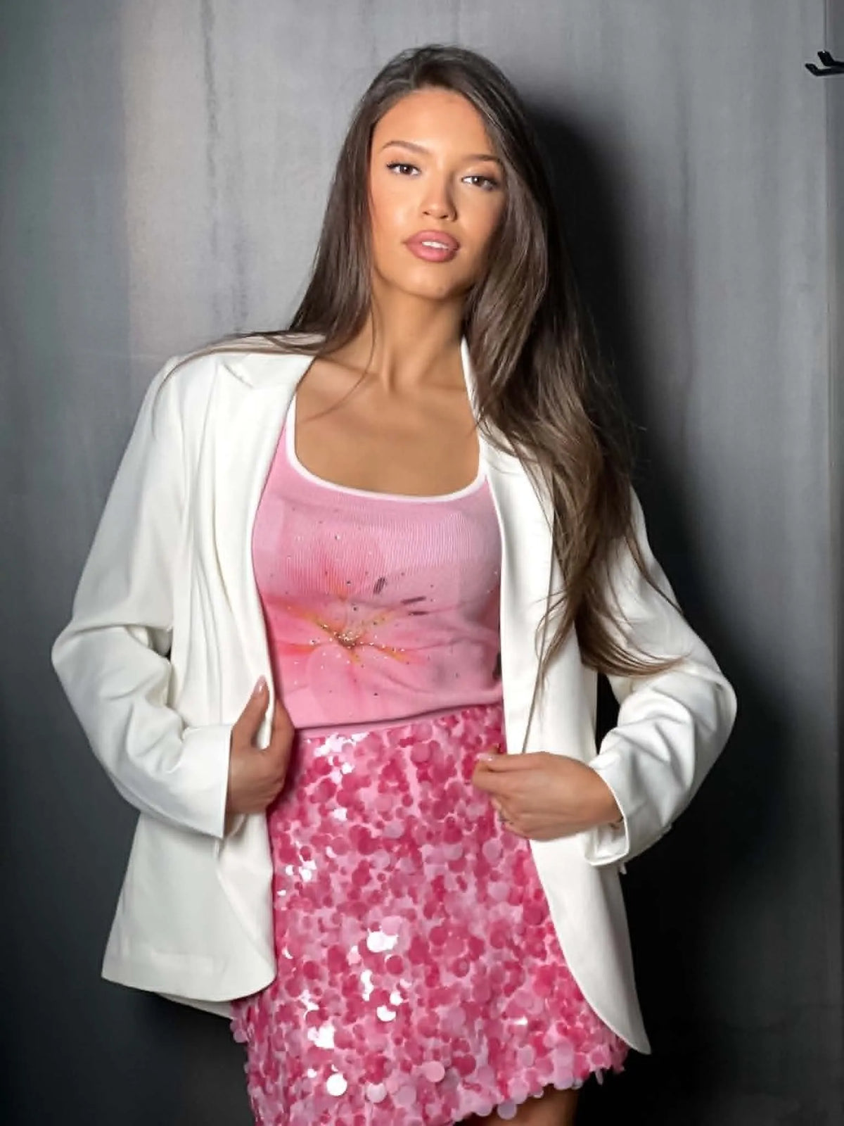 VESTE LOLA BLANCHE