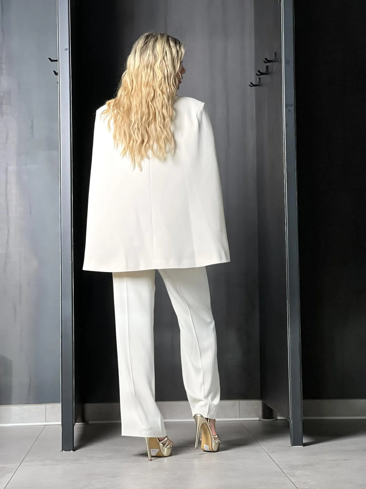 Veste tailleur ecru IMPERIAL