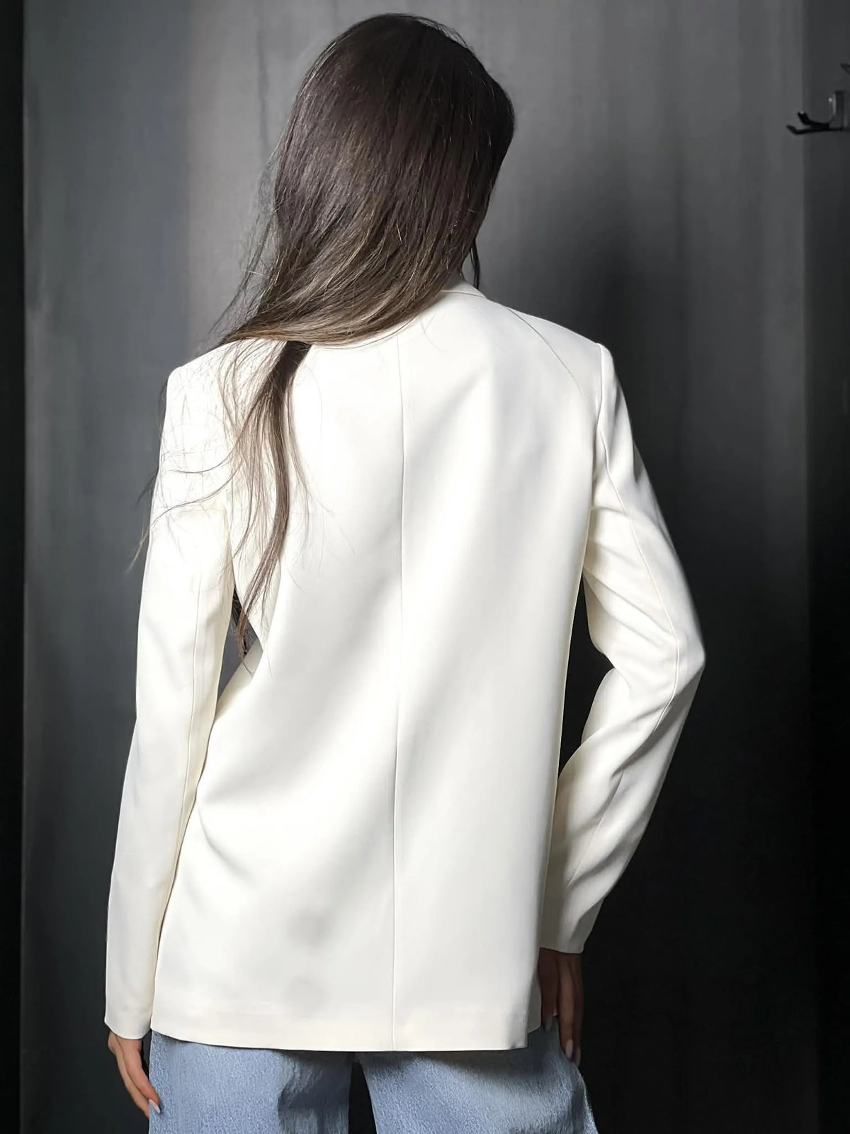 Veste tailleur ecru Imperial