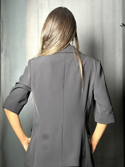 Veste tailleur noir IMPERIAL